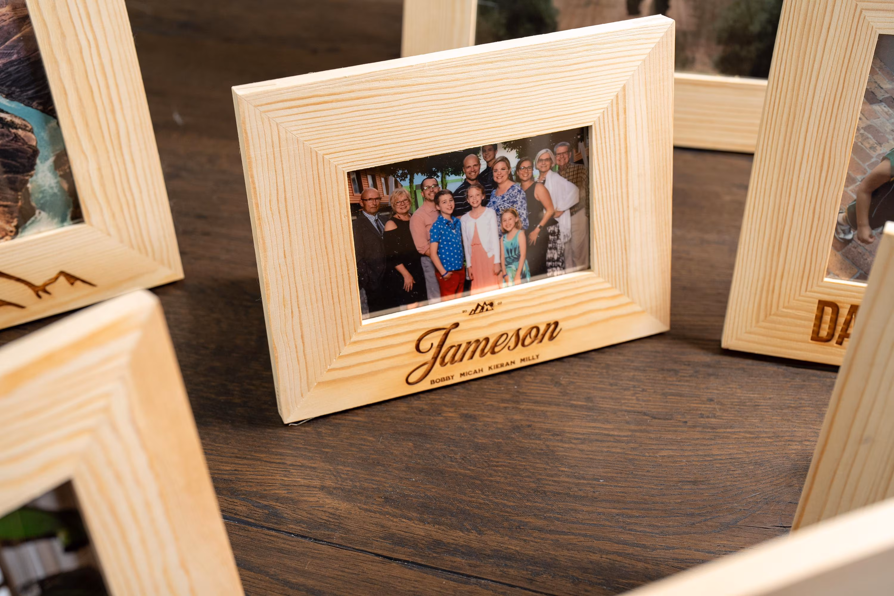 Personalized Wood Picture Frames