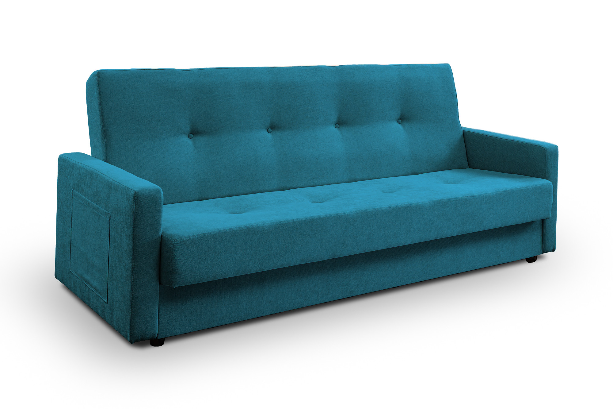 Wersalka z funkcją spania kanapa rozkładana sofa wersalka Lucio - turkusowy
