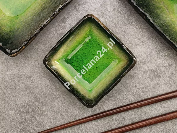 Zestaw do sushi dla 2 osób (4 el.) z pałeczkami Tokyo Design Studio - Yamasaku Hiwa Green 33602