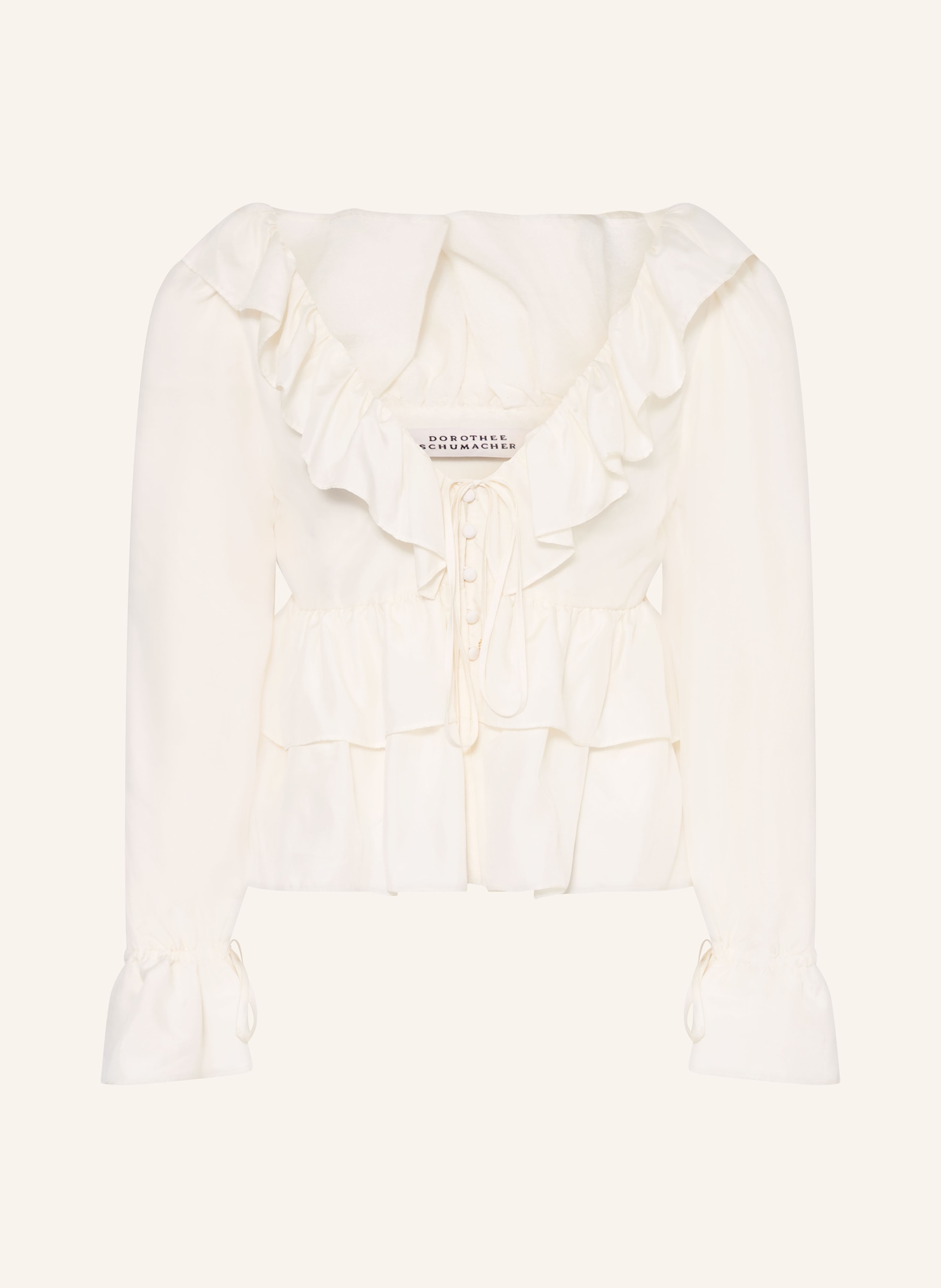 DOROTHEE SCHUMACHER Seidenbluse PLAYFUL VOLUMES mit Volants