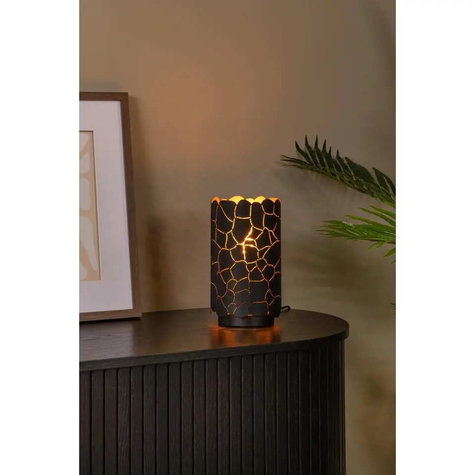 Lucide ALMELO Tafellamp - Zwart