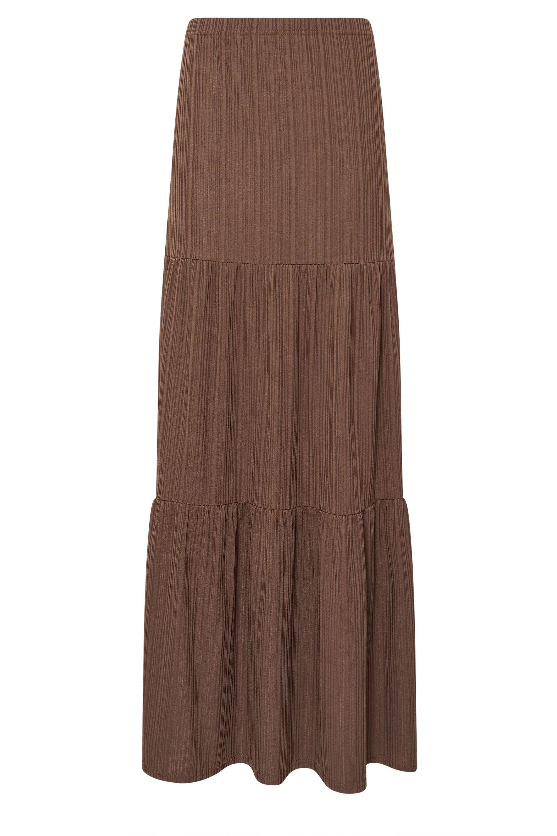 Long Tall Sally Tall Textured Tiered Maxi Skirt