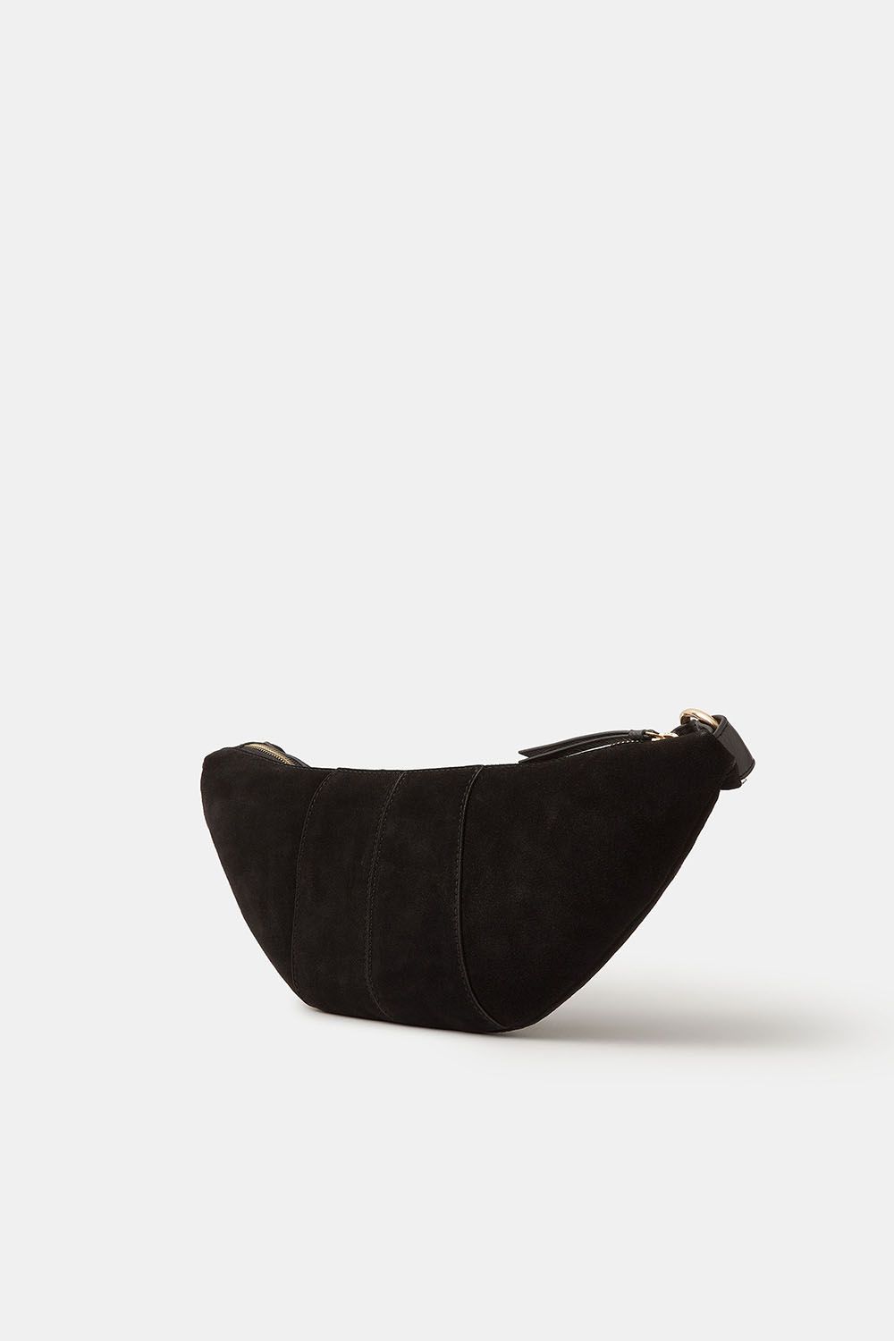Accessorize Stud Suede Sling Crossbody Bag