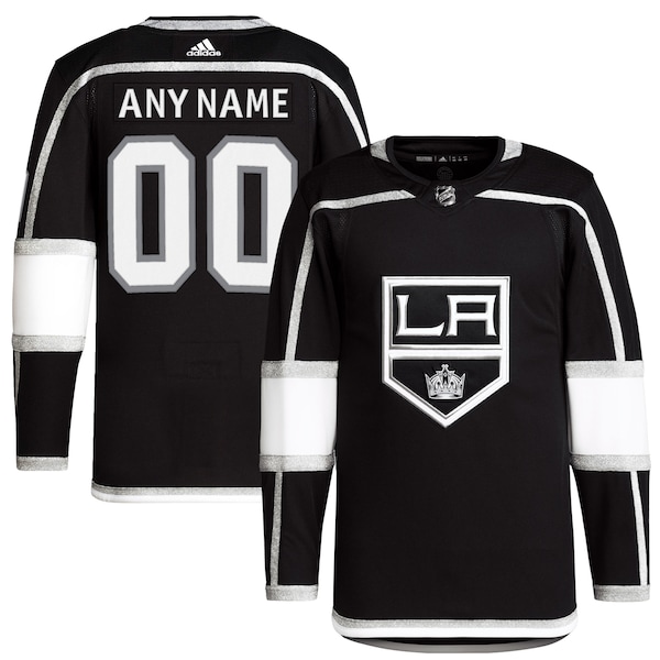 Los Angeles Kings adidas  Home  Primegreen Authentic Custom Jersey - Black