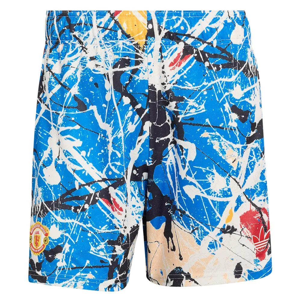 adidas Manchester United Stone Roses AOP shorts
