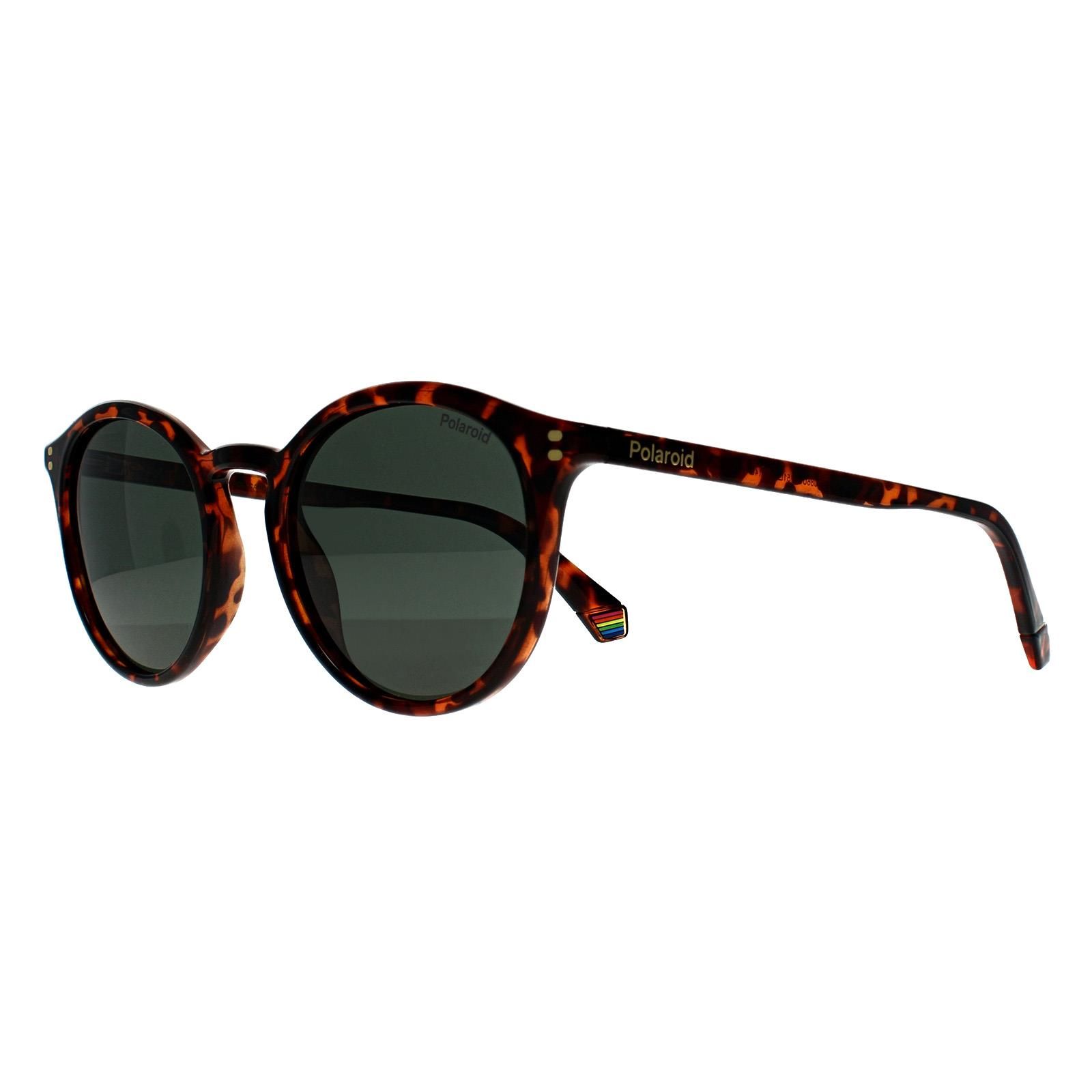 Polaroid Round Havana Green Polarized PLD 6233/S
