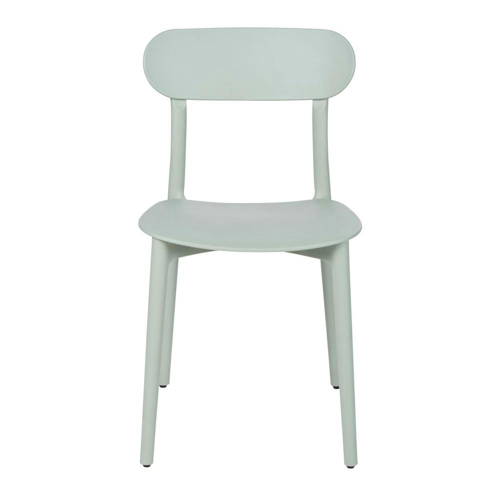 Eve - Chaise en polypropylène vert