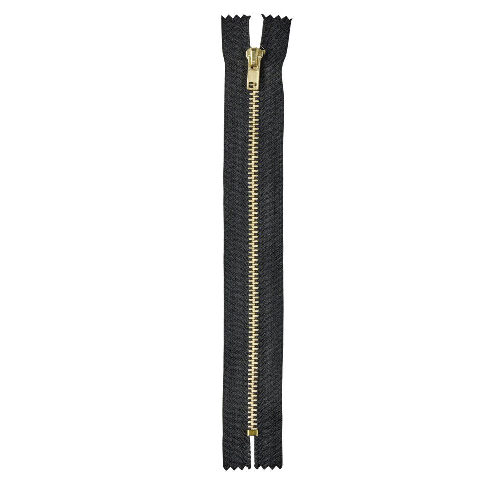 Fermeture à glissière pour jean L20cm noire