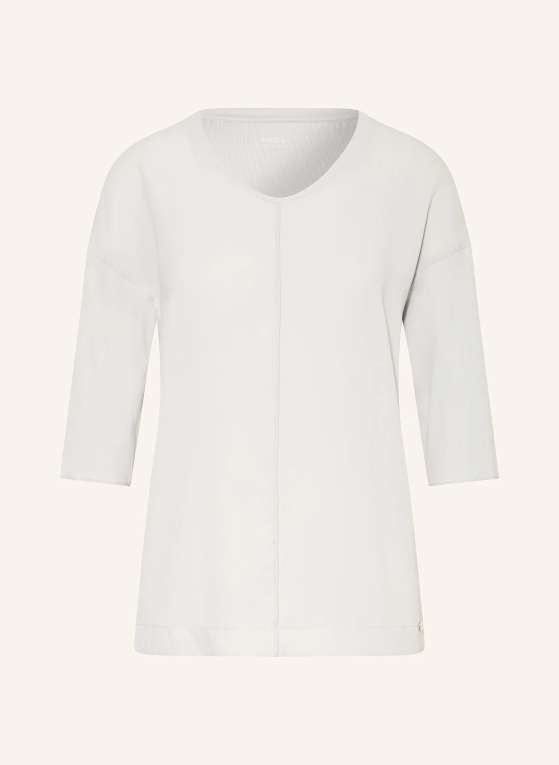MARC CAIN Shirt im Materialmix mit 3/4-Arm