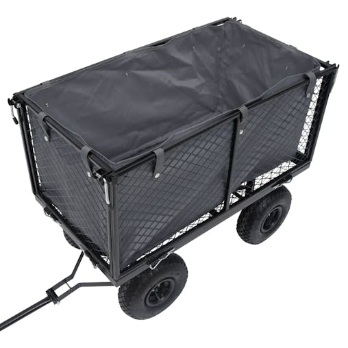 NNEVL Garden Cart Liner Dark Grey 86x46x41 cm Fabric