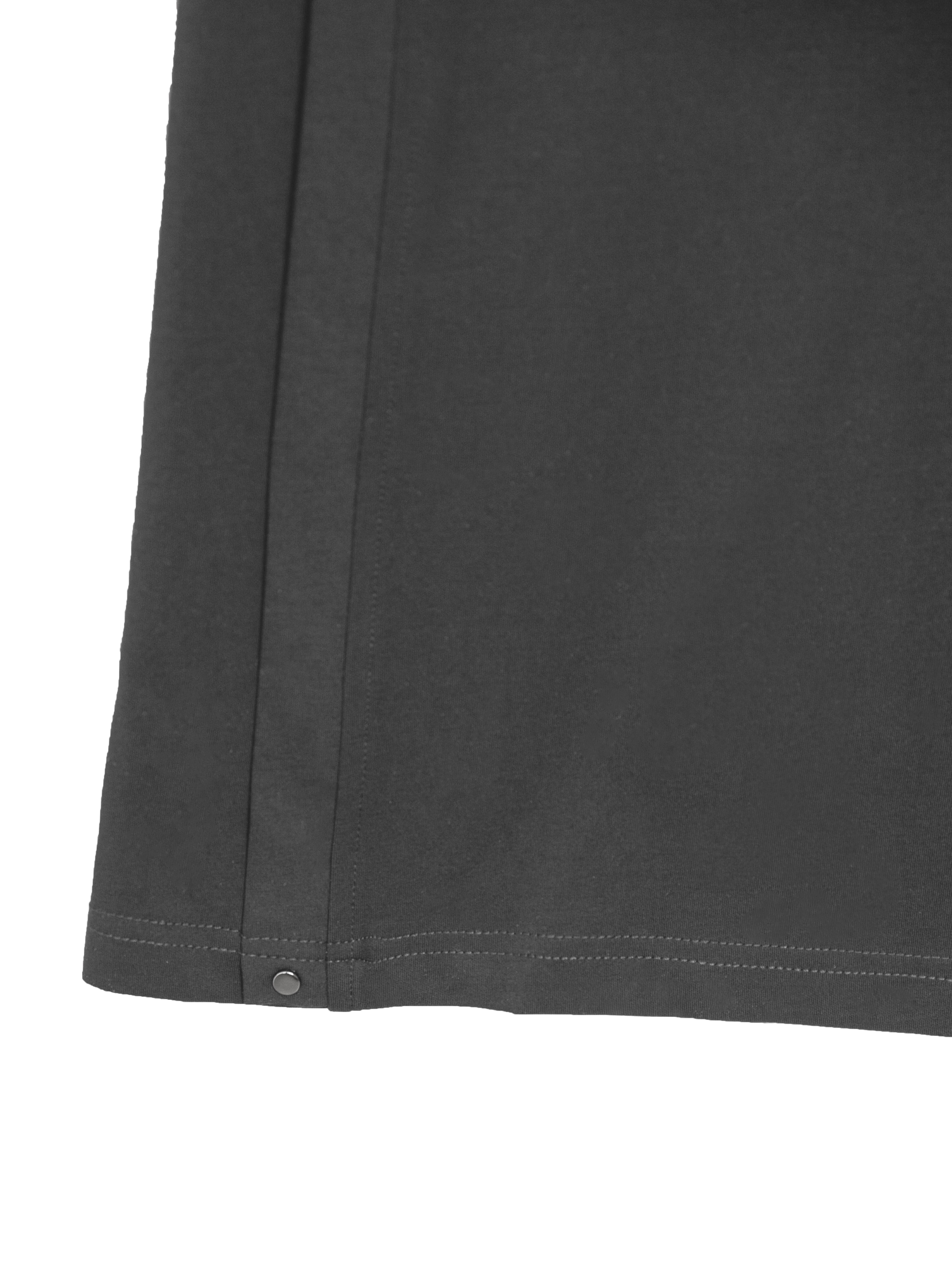 Pleated detail drawstring elastic waist pants - 25WRB294D