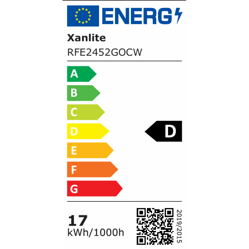 Ampoule LED E27 blanc neutre 2452 lm 17 W XANLITE