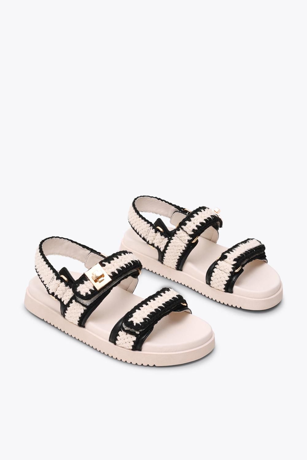 STEVE MADDEN Mona M 386' Fabric Sandals