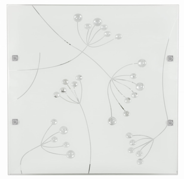 Plafonbiały kwadratowy 40cm ARTY 2xE27x40W IP20 Candellux
