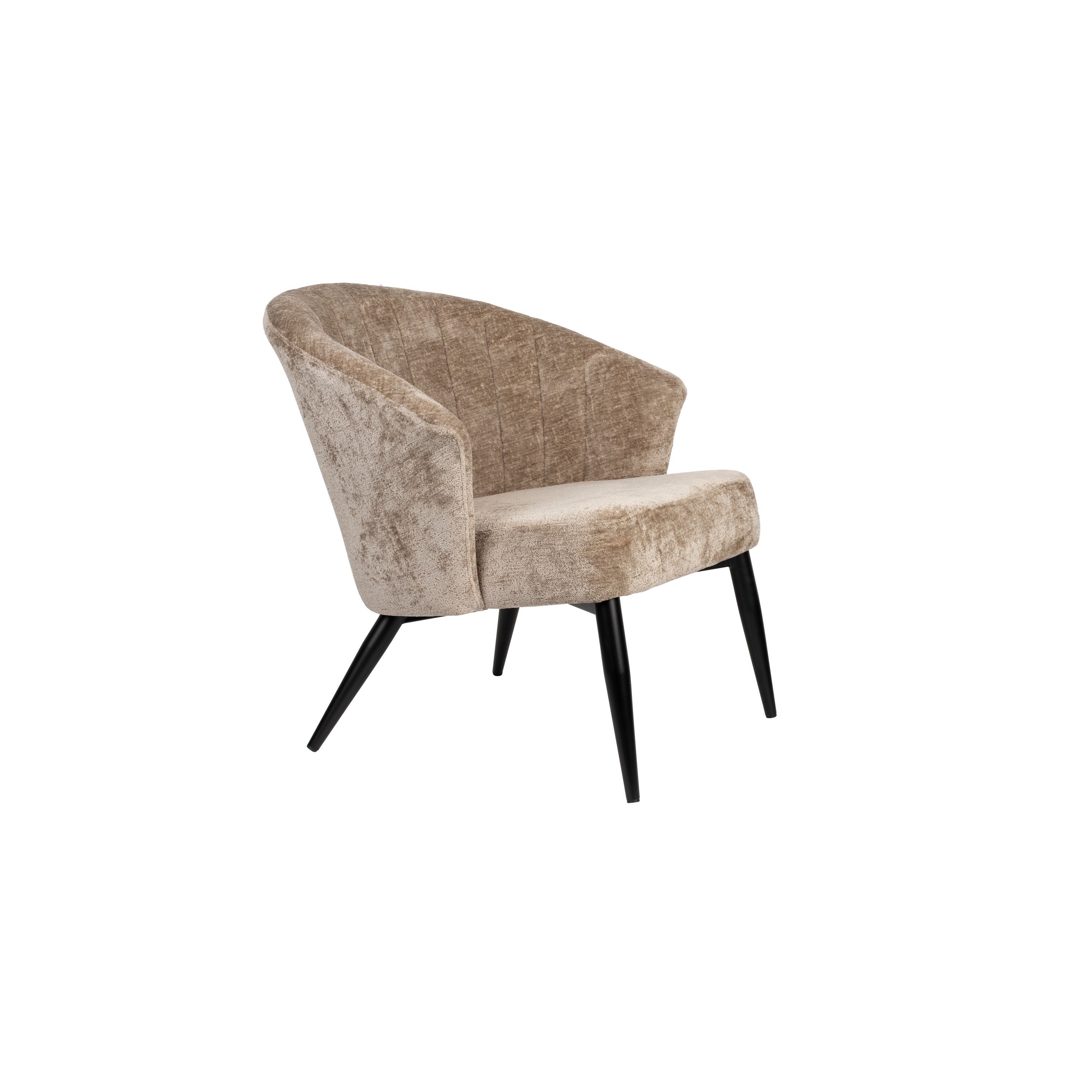Dutchbone Georgia Fauteuil Taupe
