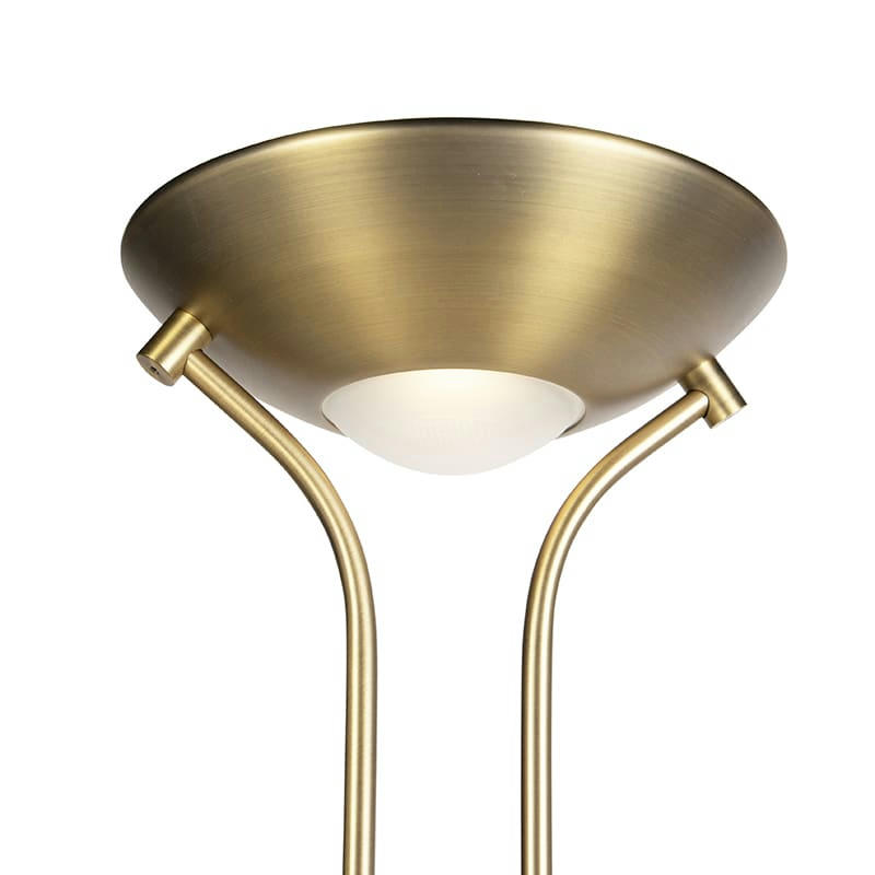 DIVA - Lampadaire en acier bronze