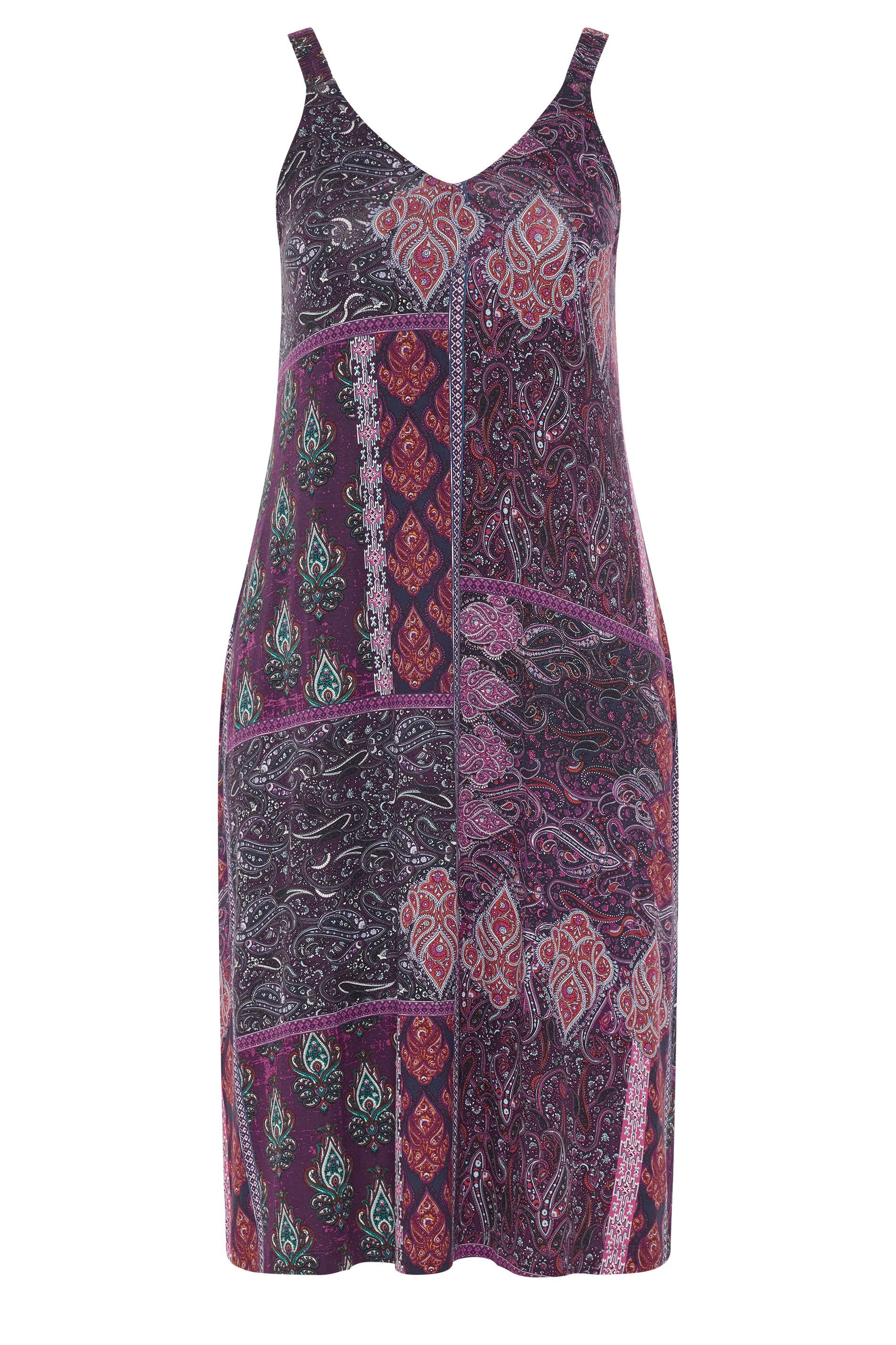 Yours Paisley Throw On Dress