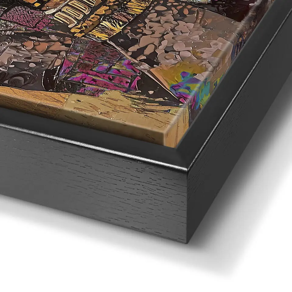 Schilderij vrouw warm FCL - 118x70 cm