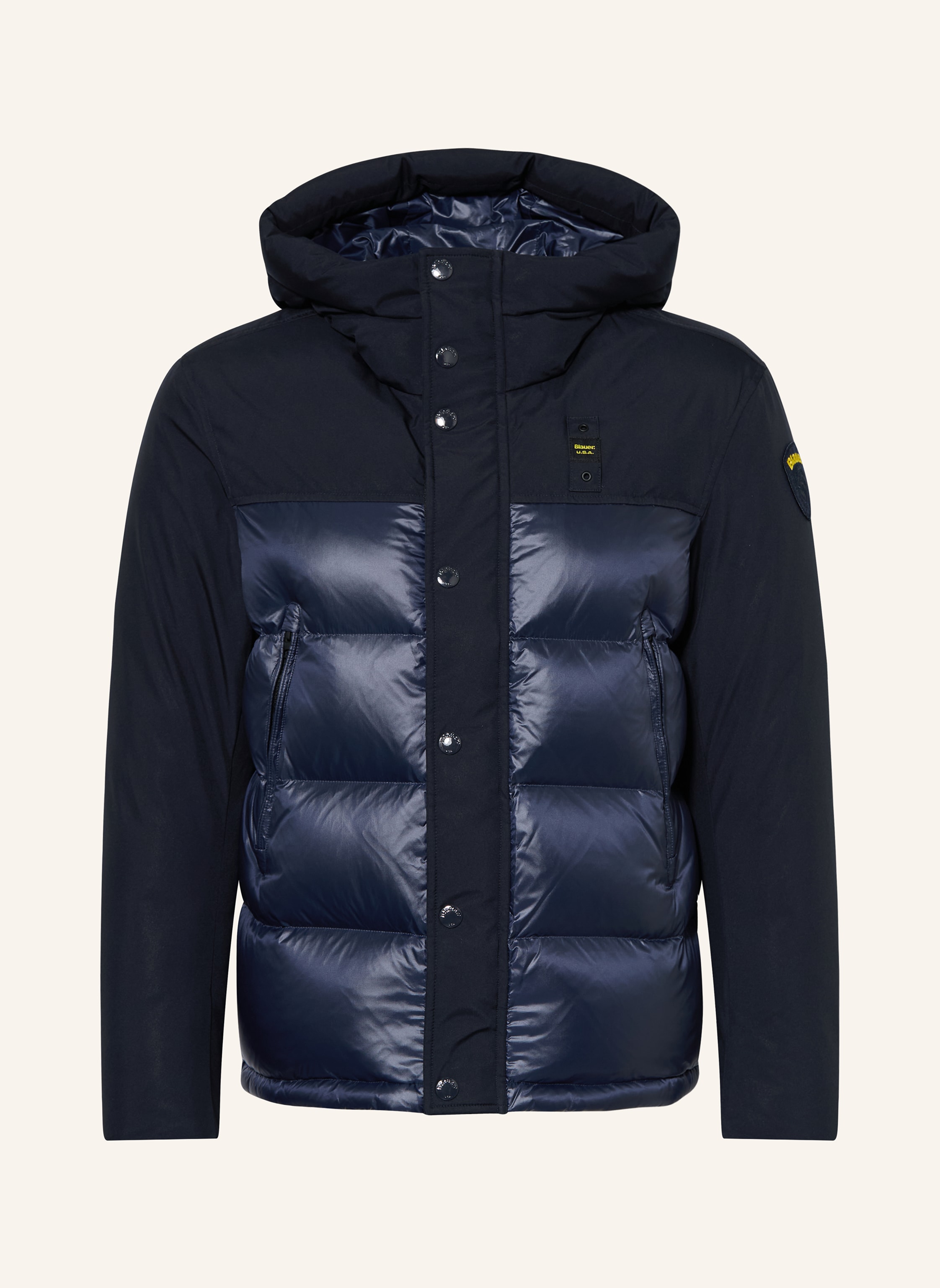 Blauer Daunenjacke BROOK
