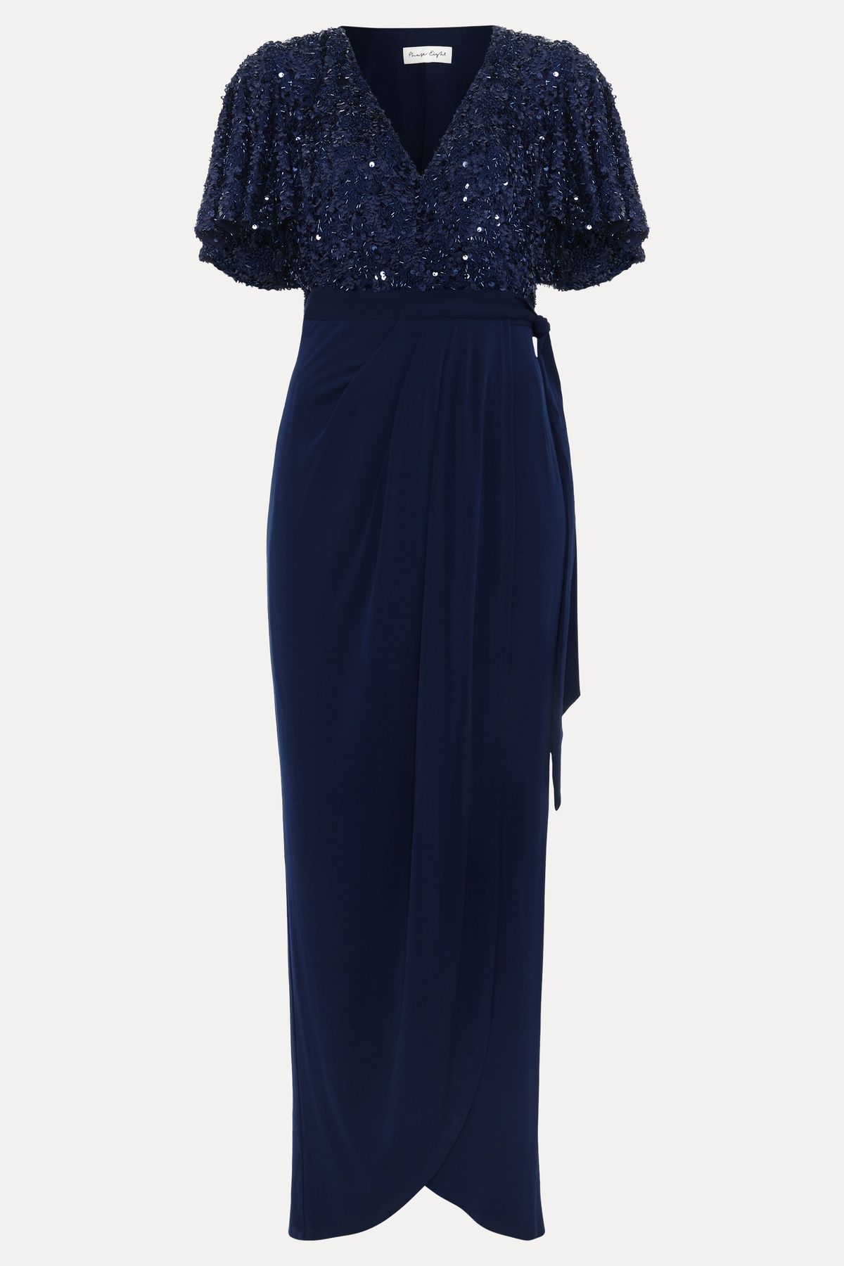 Phase Eight Janessa Sequin Wrap Maxi Dress