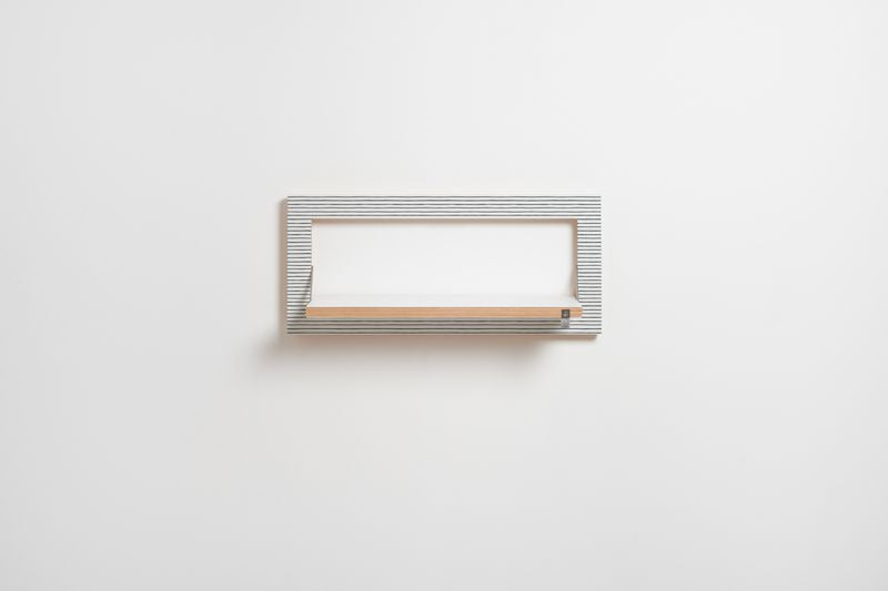 Fläpps plank 60x27-1 - Watercolor Stripes door Kind of Style