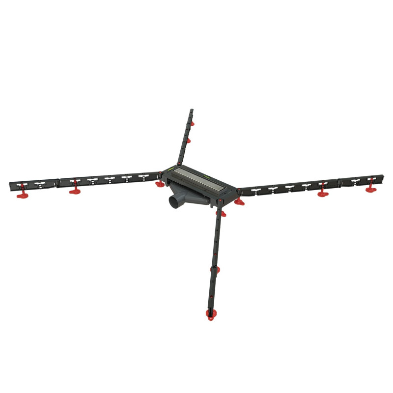 Caniveau de douche So Low extra plat inox 500 mm