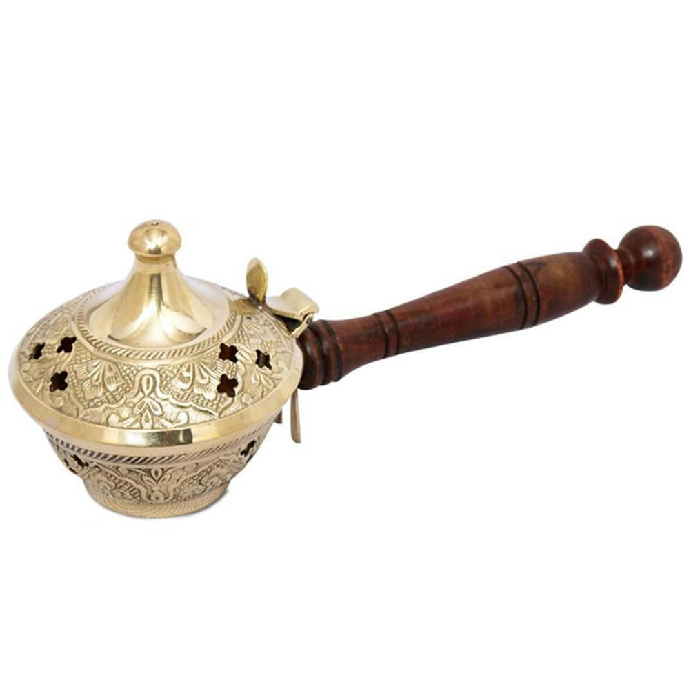 LAITON - Brûle encens en laiton