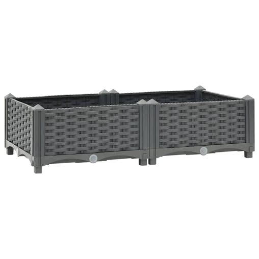 NNEVL Raised Bed 80x40x23 cm Polypropylene