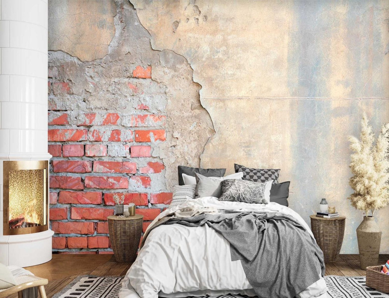 Feeby Fototapeta, Mur z cegły 150x105