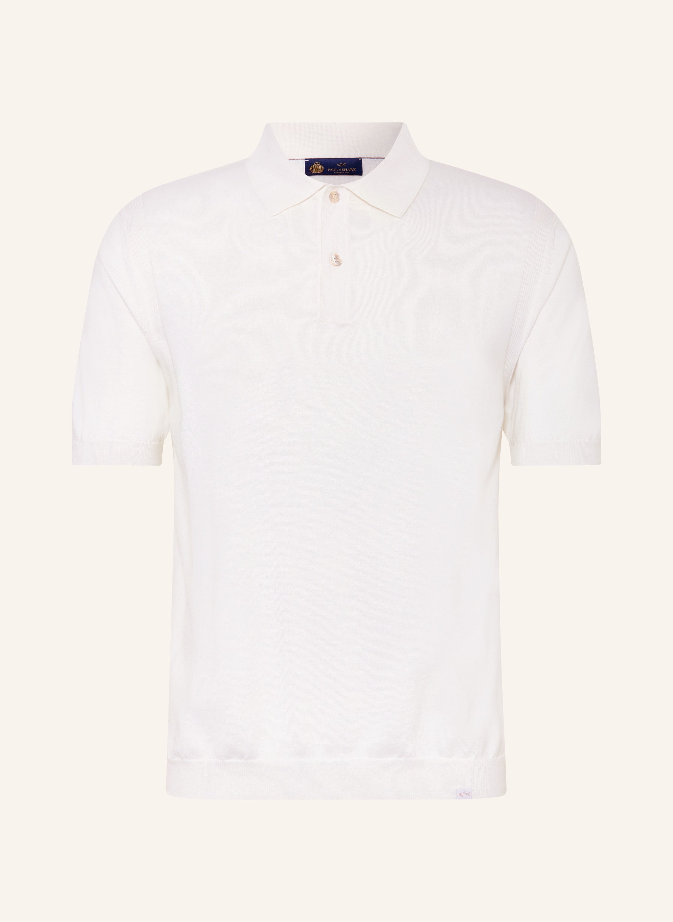 PAUL & SHARK Strick-Poloshirt mit Seide