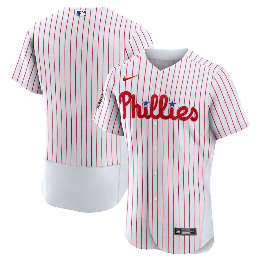 Philadelphia Phillies Nike 2022 World Series Home Authentic Blank Jersey - White