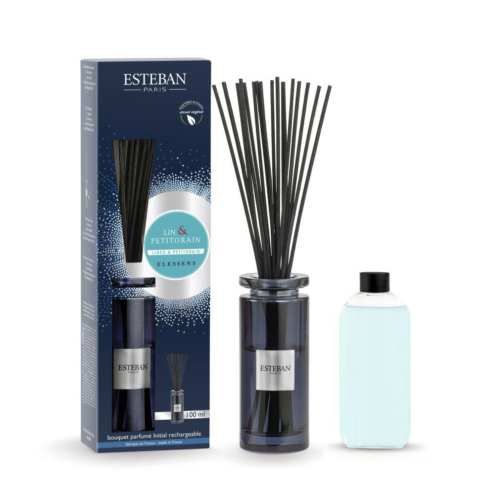 LIN & PETITGRAIN - Bouquet parfumé Initial 100ml