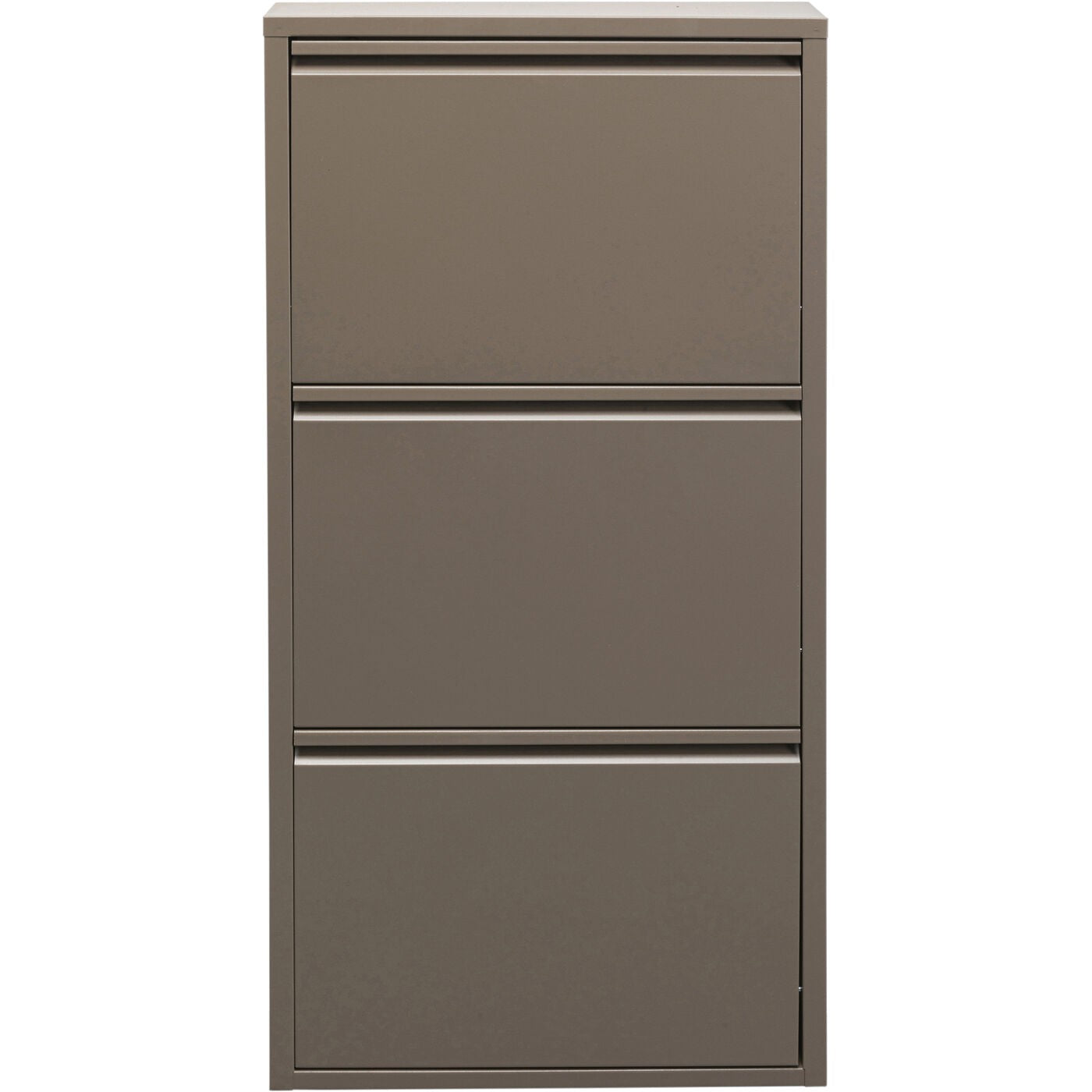 Schoenenkast Caruso taupe 3 laden Kare Design