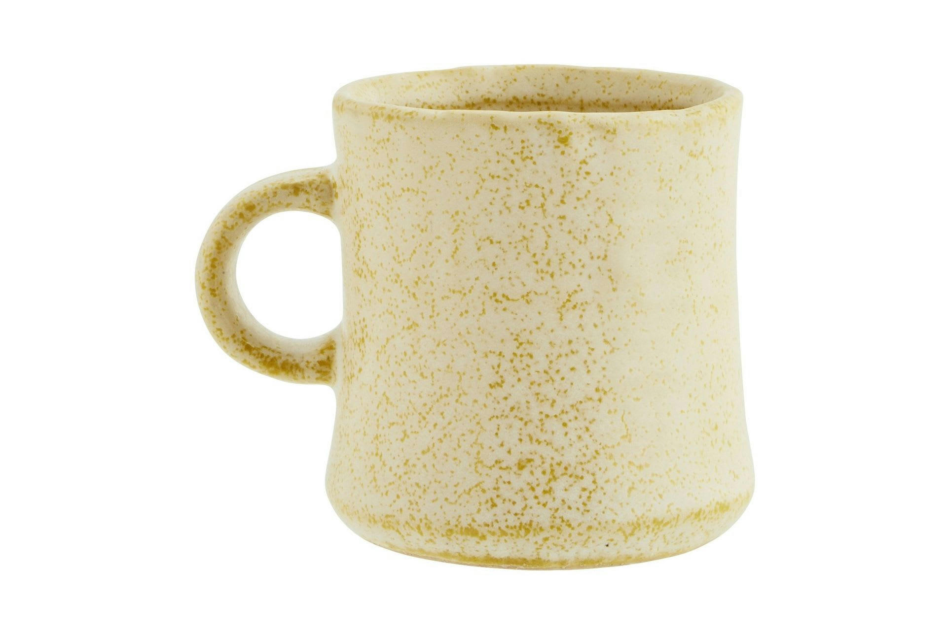 DEIBE - Mug en céramique jaune