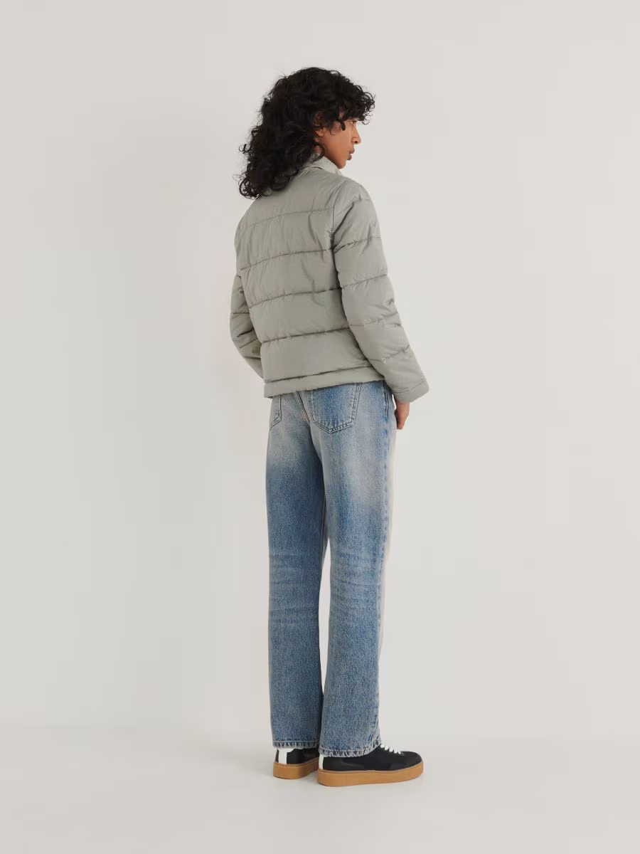 Cropped Quilted Jacket