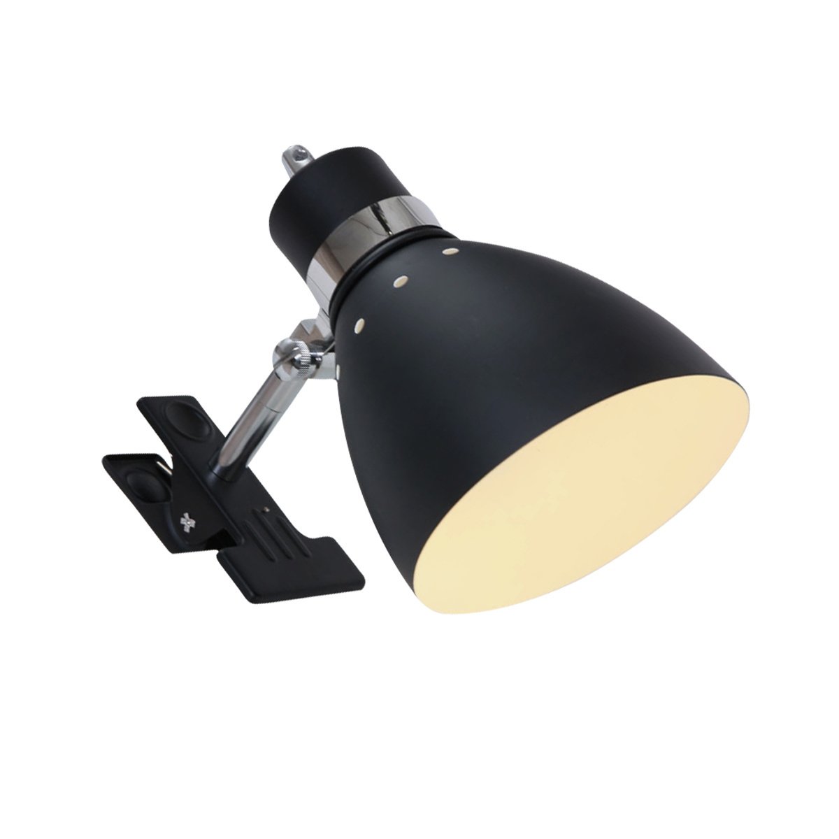 Steinhauer spot klemspot - 1 lichts - 23x 23 cm - zwart