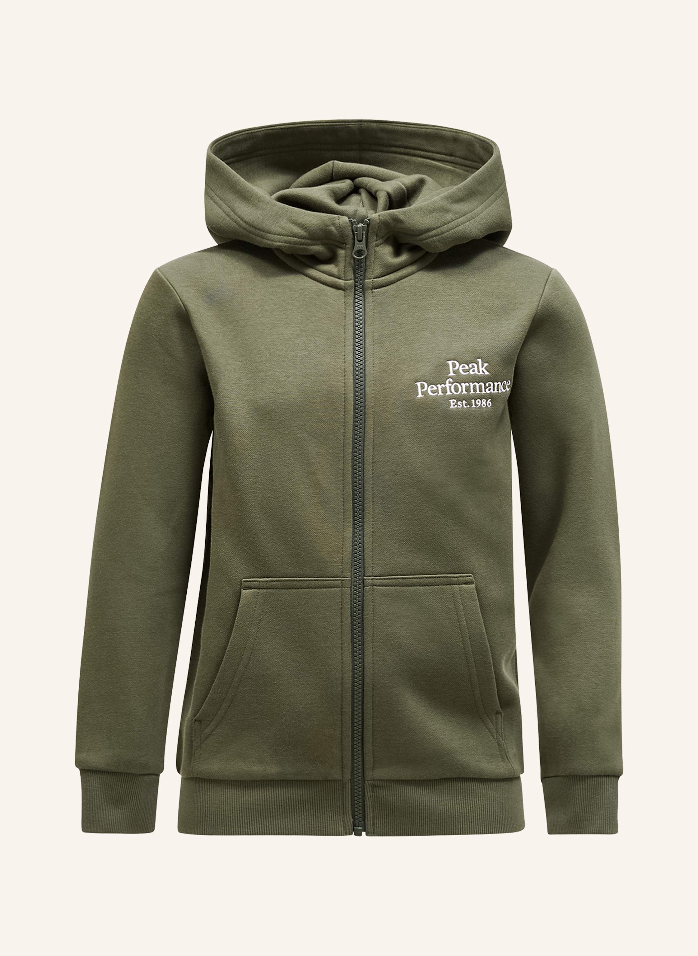 Peak Performance Jr Original Zip Hood Kapuzensweatshirtjacke