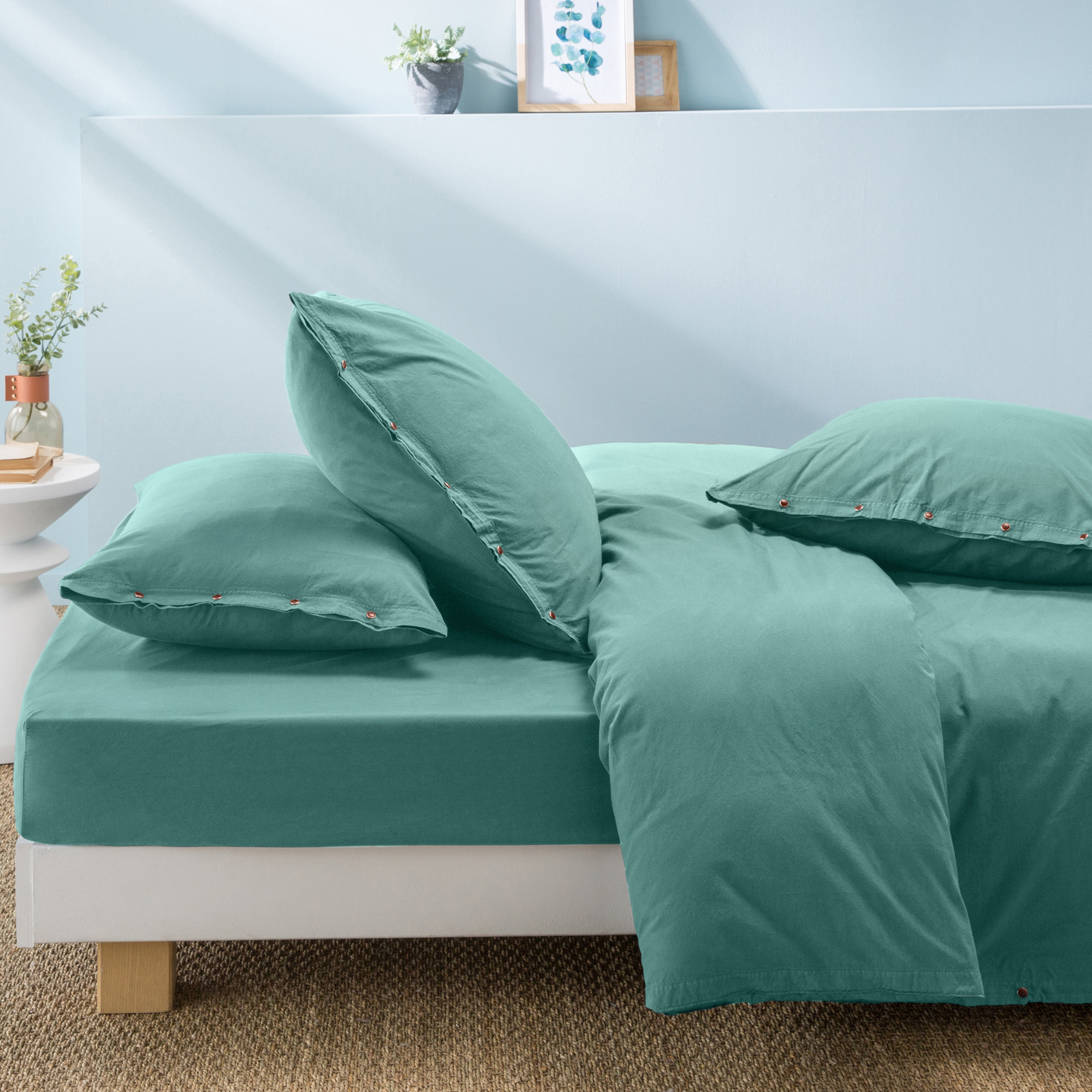 Housse de couettePercale lavée