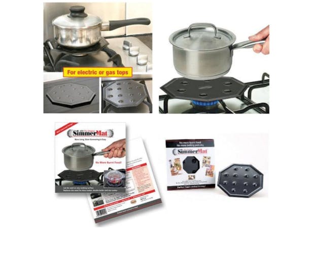 Aris Simmermat Heat Diffuser Simmer Mat Slow Cooker Electric Gas