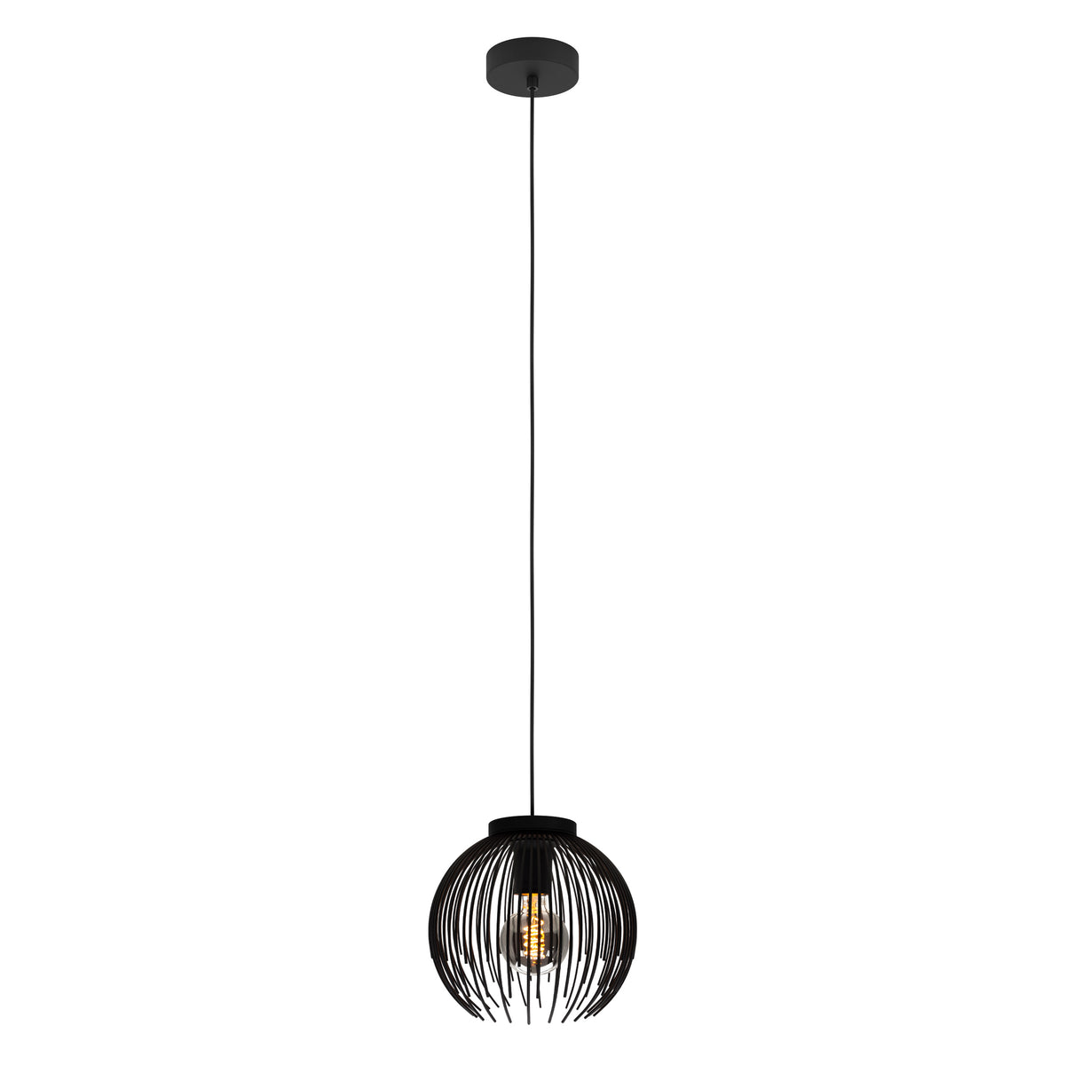 EGLO hanglamp Venezuela-A - E27 - Ø 23,5 cm - Zwart