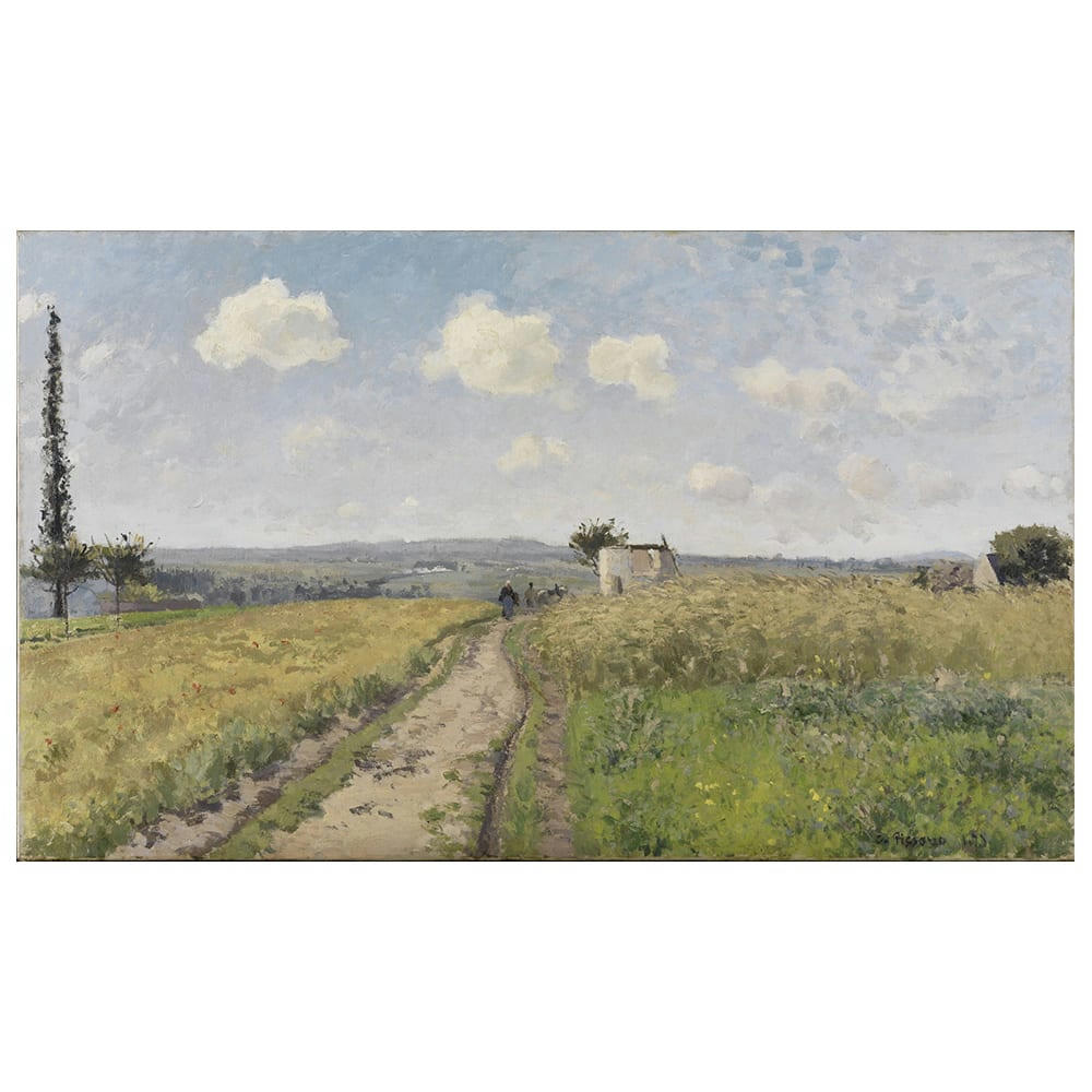 - Tableau une matinée de Juin Camille Pissarro 50x80cm
