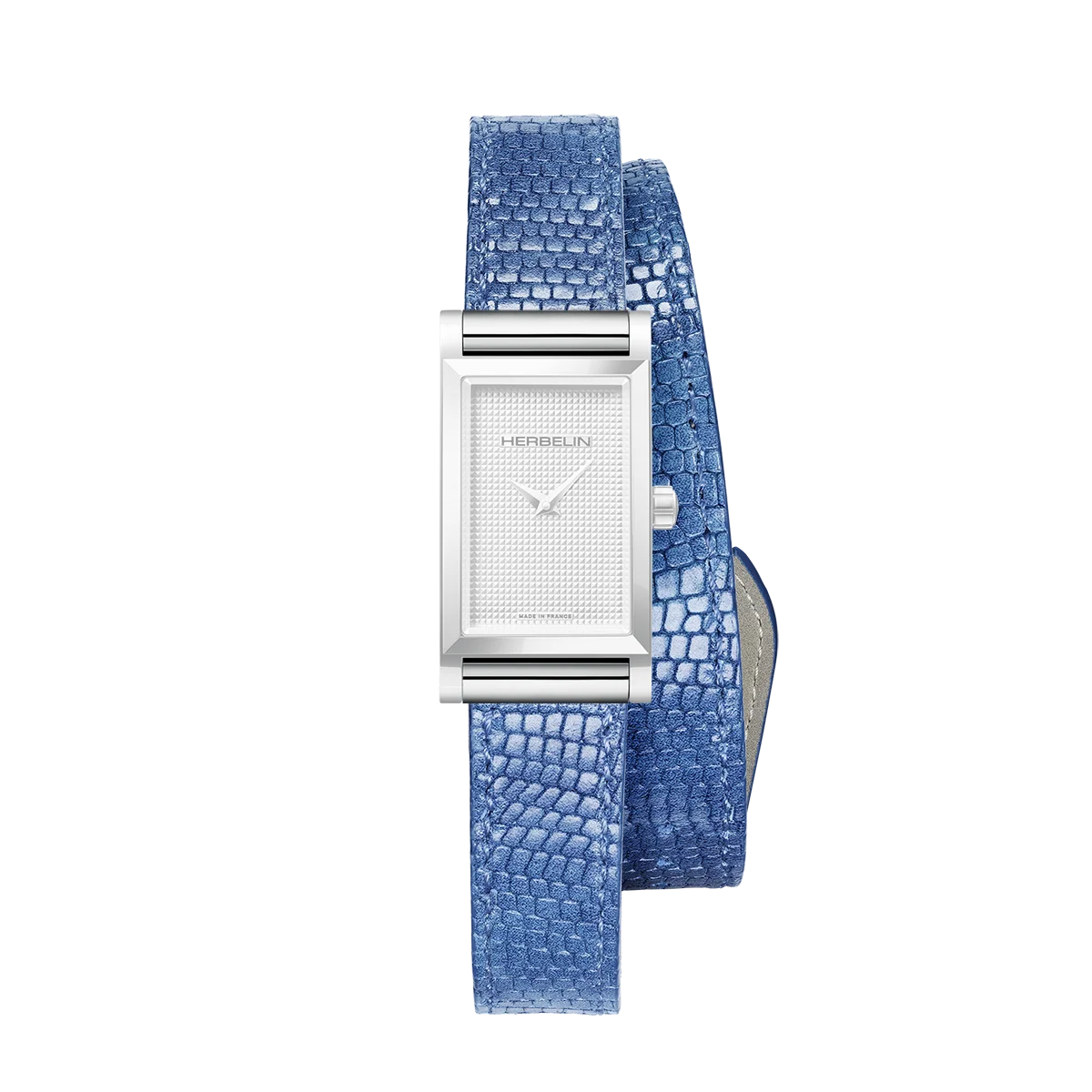 ANTARÈS – BRACELET DOUBLE – BLEU LÉZARD