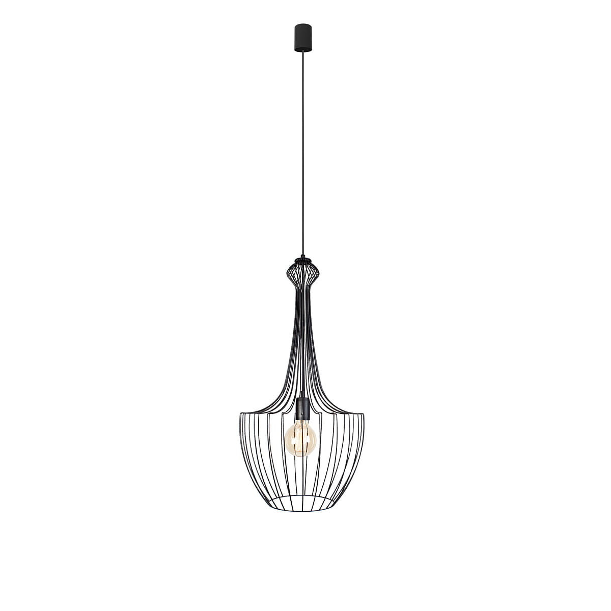 Lampa wisząca LUKSOR S CZARNA 8851 Nowodvorski