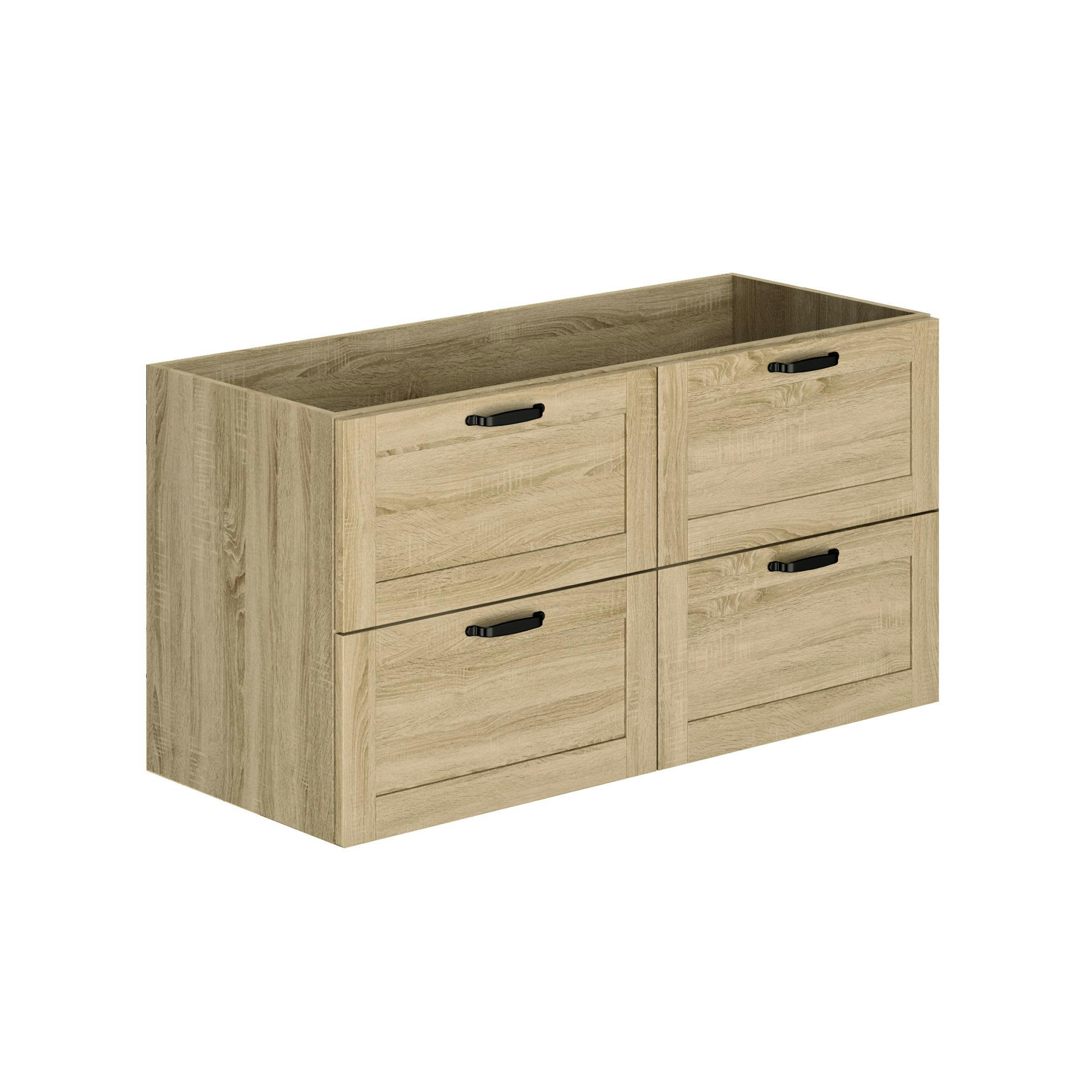 CAMBRIDGE - Meuble sous-vasque 120 x 58 x 46 cm