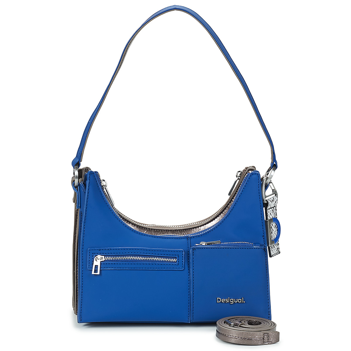 Desigual - DELTA VEGA - Silver / Blue