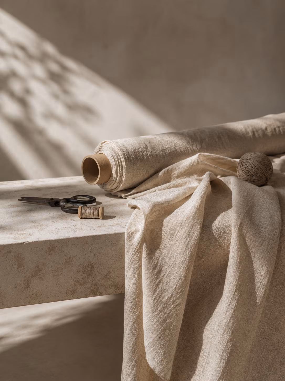 Organic Linen Fabric by the Yard, 100% European Linen Fabric, Natural Linen, Belgian Flax, Sewing Clothing DIY Home Decor