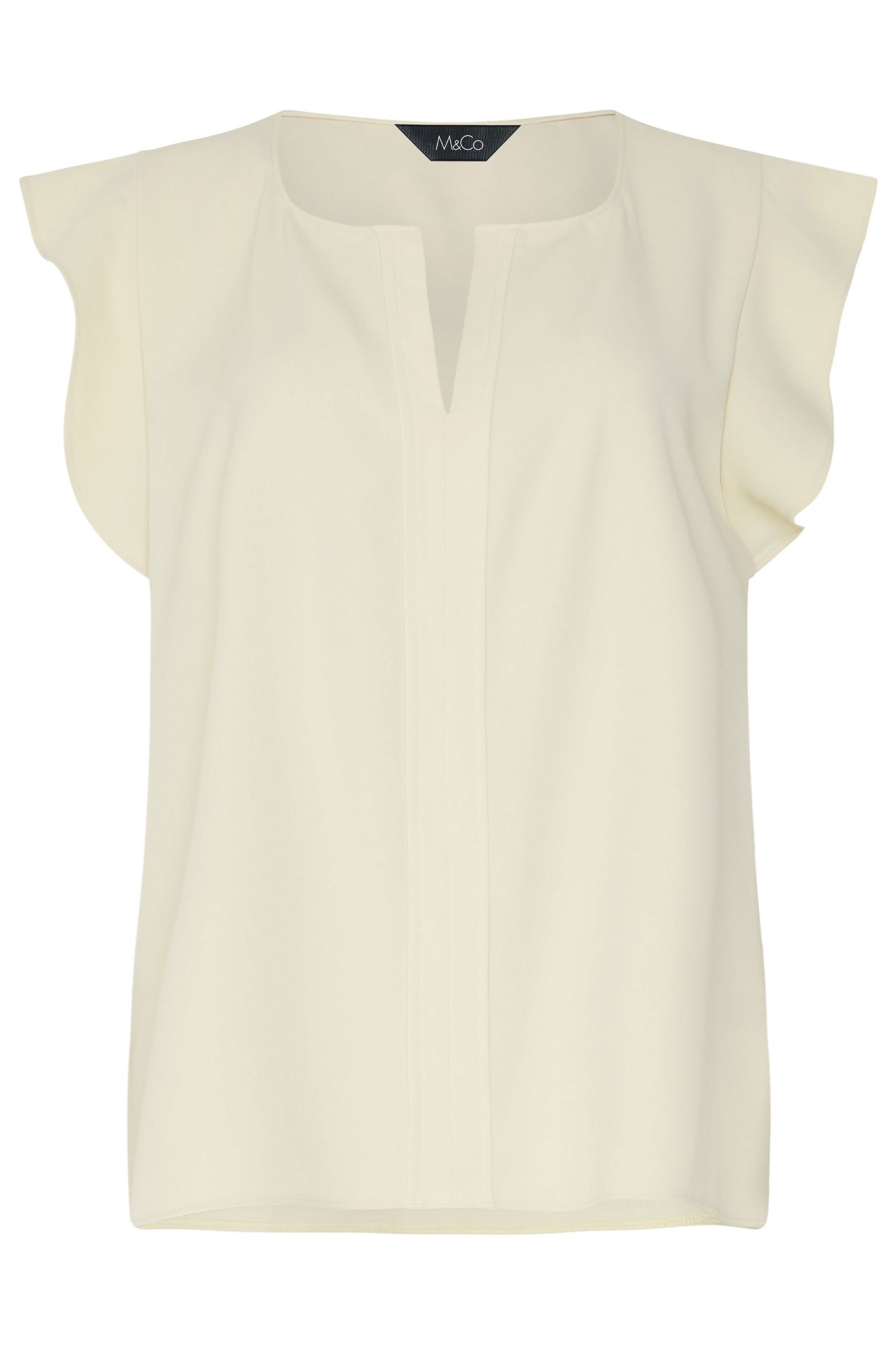 M&Co Frill Sleeve Blouse