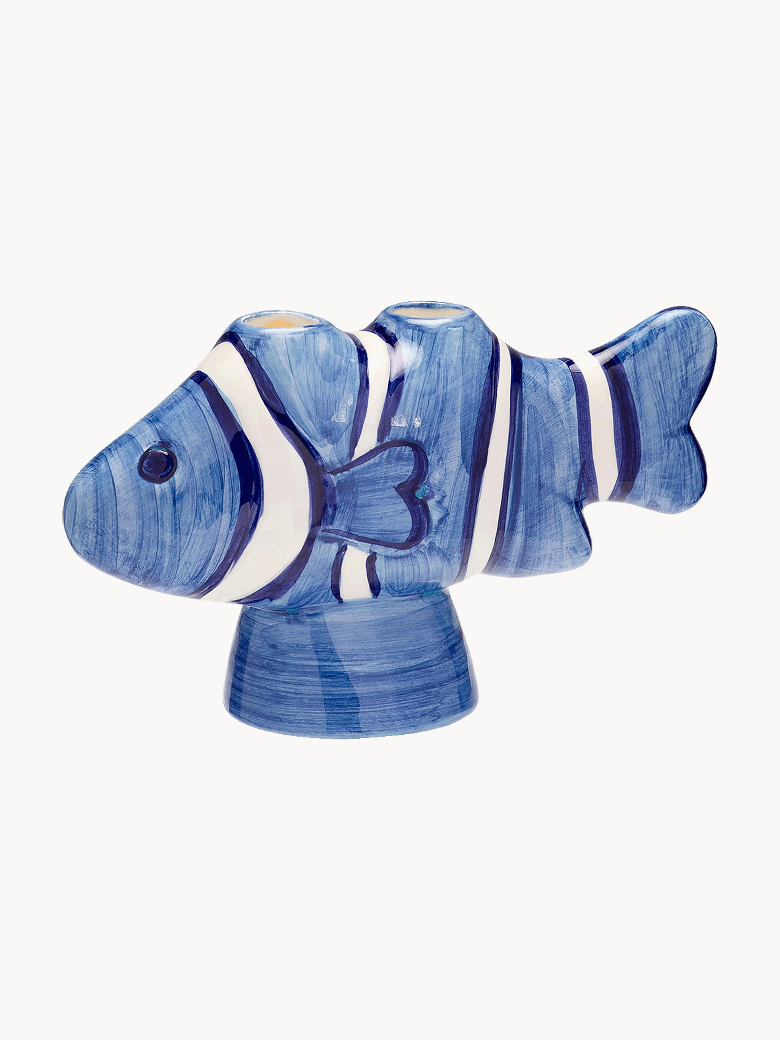 Handbemalter Kerzenhalter Clownfish