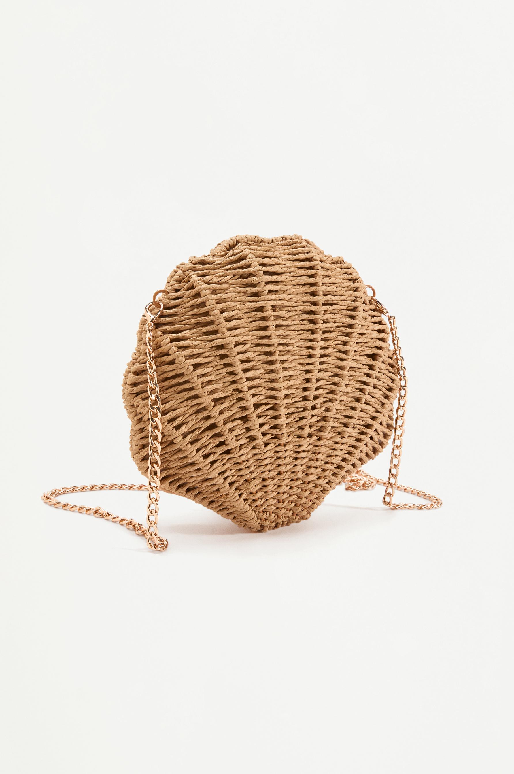 Bolso concha efecto natural