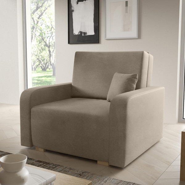 Sofa fotel rozkładany Amerykanka Juno I Curio 11